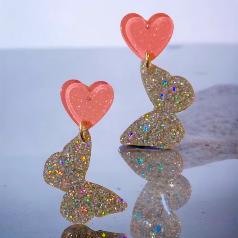 Shimmer and Glitter Earrings